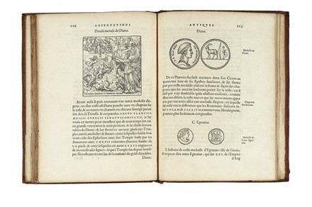  Simeoni Gabriele : Les illustres observations antiques.  Bernard Salomon  - Asta  [..]