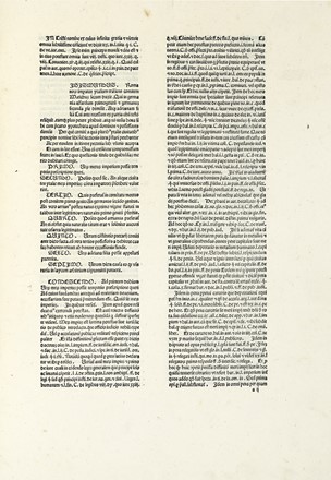  Tartagnus Alexander : Disputatio Sigismundus de mero Imperio. Incunabolo, Diritto,  [..]