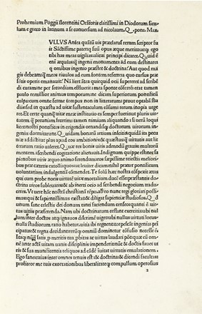  Diodorus Siculus : Bibliothecae historicae libri VI. Incunabolo, Storia, Geografia  [..]