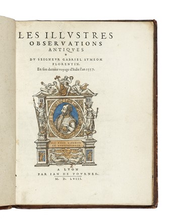  Simeoni Gabriele : Les illustres observations antiques.  - Asta Libri, autografi  [..]