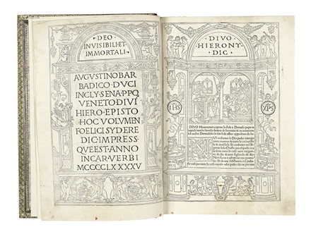  Hieronymus (santo) : Epistolae.  - Asta Libri, autografi e manoscritti - Libreria  [..]