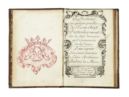 Reflections sur quelques parolles de Jesus Christ. Religione, Letteratura francese, Figurato, Letteratura, Collezionismo e Bibliografia  - Auction Books, autographs and manuscripts - Libreria Antiquaria Gonnelli - Casa d'Aste - Gonnelli Casa d'Aste