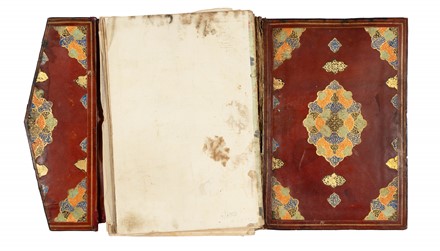 Sontuoso primo juz' di Corano safavide. Religione, Legatura, Collezionismo e Bibliografia  [..]
