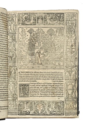  Hieronymus (santo) : Vite de sancti padri hystoriate...  - Asta Libri, autografi e manoscritti - Libreria Antiquaria Gonnelli - Casa d'Aste - Gonnelli Casa d'Aste