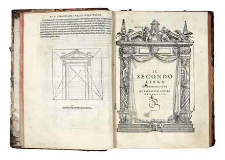  Serlio Sebastiano : Libro primo (-quinto) d'Architettura...  - Asta Libri, autografi  [..]