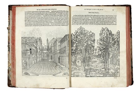  Serlio Sebastiano : Libro primo (-quinto) d'Architettura... Architettura, Figurato,  [..]