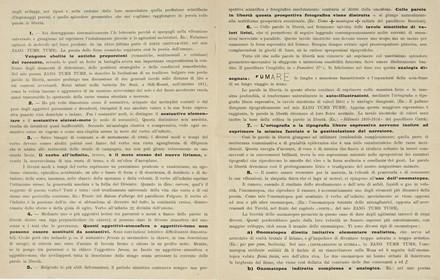  Marinetti Filippo Tommaso : Lo splendore geometrico e meccanico e la sensibilità  [..]