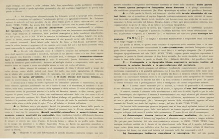  Marinetti Filippo Tommaso : Lo splendore geometrico e meccanico e la sensibilit numerica. Manifesto futurista. Futurismo, Arte  - Auction Books, autographs and manuscripts - Libreria Antiquaria Gonnelli - Casa d'Aste - Gonnelli Casa d'Aste