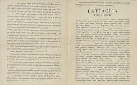  Marinetti Filippo Tommaso : Manifesto tecnico della letteratura futurista. Futurismo, Letteratura, Arte  - Auction Books, autographs and manuscripts - Libreria Antiquaria Gonnelli - Casa d'Aste - Gonnelli Casa d'Aste