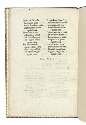  Savonarola Girolamo : Operetta nuoua composta da frate Girolamo da Ferrara. (Tractato  [..]