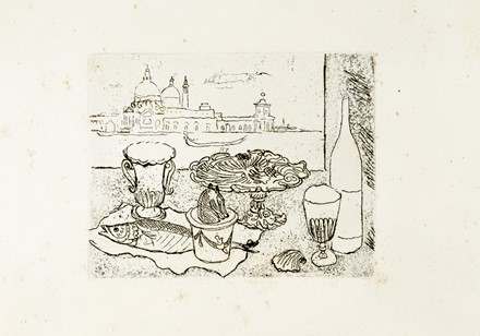  Tono Zancanaro  (Padova, 1906 - 1985) : Lotto composto di 4 incisioni.  - Auction Modern and Contemporary Art [II Part ] - Libreria Antiquaria Gonnelli - Casa d'Aste - Gonnelli Casa d'Aste