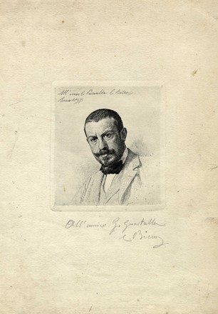  Cesare Biseo  (Roma, 1843 - 1909) : Lotto composto di 2 incisioni.  - Auction Modern and Contemporary Art [II Part ] - Libreria Antiquaria Gonnelli - Casa d'Aste - Gonnelli Casa d'Aste