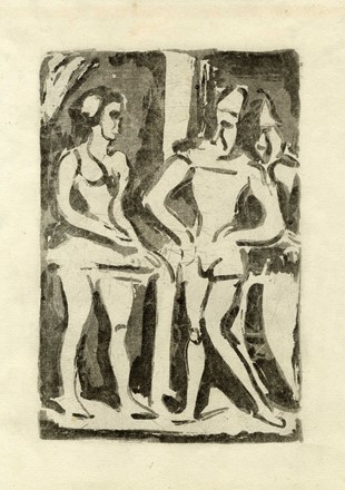  Georges Rouault  (Paris, 1871 - 1958) : Lotto composto di 2 incisioni.  - Asta Arte Moderna e Contemporanea [Parte II] - Libreria Antiquaria Gonnelli - Casa d'Aste - Gonnelli Casa d'Aste