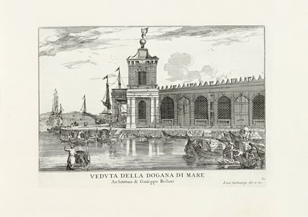  Luca Carlevarijs  (Udine, 1663 - Venezia, 1730) : Le fabbriche, e vedute / di Venetia  [..]
