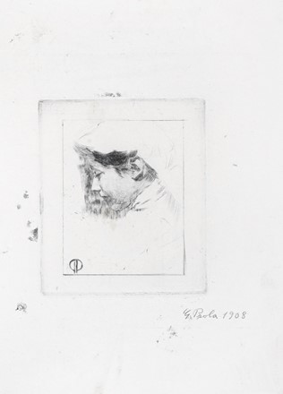  Gustavo Prola : Lotto composto di 10 incisioni ed 1 disegno.  - Auction Modern and Contemporary Art [II Part ] - Libreria Antiquaria Gonnelli - Casa d'Aste - Gonnelli Casa d'Aste
