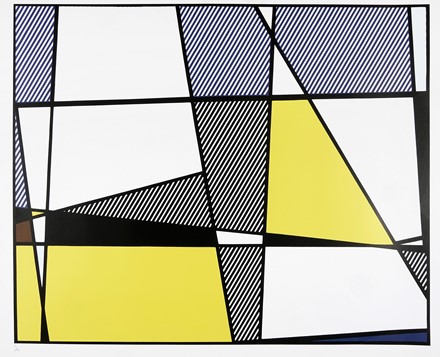  Roy Lichtenstein  (New York, 1923 - 1997) : Cow Going Abstract (Triptych).  - Asta Arte Moderna e Contemporanea [Parte II] - Libreria Antiquaria Gonnelli - Casa d'Aste - Gonnelli Casa d'Aste