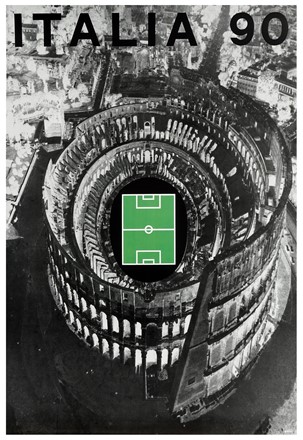  Alberto Burri  (Città di Castello, 1915 - Nizza, 1995) : Italia 90.  - Auction Modern and Contemporary Art [II Part ] - Libreria Antiquaria Gonnelli - Casa d'Aste - Gonnelli Casa d'Aste