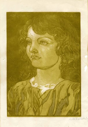  Adolfo De Carolis  (Montefiore dell'Aso, 1874 - Roma, 1928) : Lotto composto di 2 incisioni.  - Auction Modern and Contemporary Art [II Part ] - Libreria Antiquaria Gonnelli - Casa d'Aste - Gonnelli Casa d'Aste