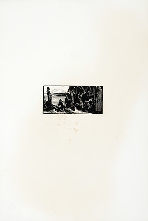  Giulio Aristide Sartorio  (Roma, 1860 - 1932) : Lotto composto di 13 prove di stampa per illustrare Christus di Fausto Salvadori.  - Auction Modern and Contemporary Art [II Part ] - Libreria Antiquaria Gonnelli - Casa d'Aste - Gonnelli Casa d'Aste