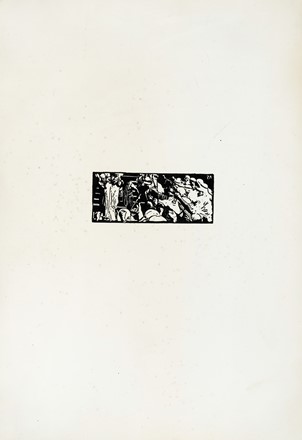  Giulio Aristide Sartorio  (Roma, 1860 - 1932) : Lotto composto di 13 prove di stampa per illustrare Christus di Fausto Salvadori.  - Auction Modern and Contemporary Art [II Part ] - Libreria Antiquaria Gonnelli - Casa d'Aste - Gonnelli Casa d'Aste