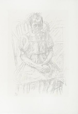  Pio Semeghini  (Quistello, 1878 - Verona, 1964) : Bambina di Murano.  - Asta Arte Moderna e Contemporanea [Parte II] - Libreria Antiquaria Gonnelli - Casa d'Aste - Gonnelli Casa d'Aste