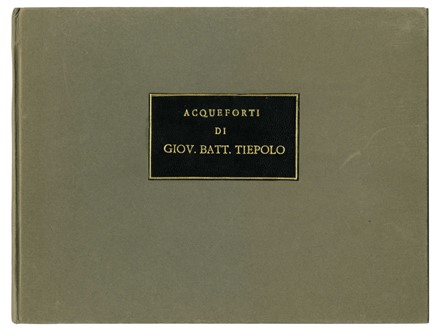  Giovanni Battista Tiepolo  (Venezia,, 1696 - Madrid,, 1770) : Album con sei tavole dai Capricci.  - Asta Arte Antica [Parte I] - Libreria Antiquaria Gonnelli - Casa d'Aste - Gonnelli Casa d'Aste