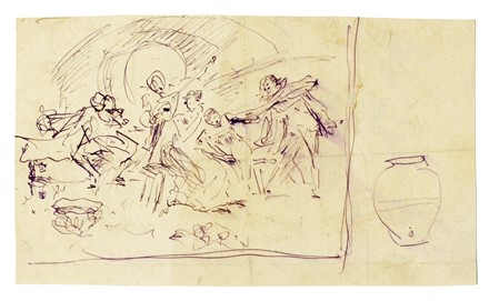  Francesco Vinea  (Forl, 1845 - Firenze, 1902) : Lotto composto di 25 disegni.  - Asta Arte Moderna e Contemporanea [Parte II] - Libreria Antiquaria Gonnelli - Casa d'Aste - Gonnelli Casa d'Aste