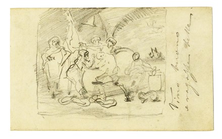  Francesco Vinea  (Forlì, 1845 - Firenze, 1902) : Lotto composto di 25 disegni.  - Asta Arte Moderna e Contemporanea [Parte II] - Libreria Antiquaria Gonnelli - Casa d'Aste - Gonnelli Casa d'Aste