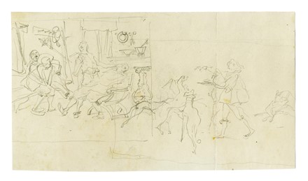  Francesco Vinea  (Forl, 1845 - Firenze, 1902) : Lotto composto di 25 disegni.  - Asta Arte Moderna e Contemporanea [Parte II] - Libreria Antiquaria Gonnelli - Casa d'Aste - Gonnelli Casa d'Aste