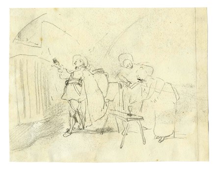  Francesco Vinea  (Forlì, 1845 - Firenze, 1902) : Lotto composto di 25 disegni.  - Asta Arte Moderna e Contemporanea [Parte II] - Libreria Antiquaria Gonnelli - Casa d'Aste - Gonnelli Casa d'Aste