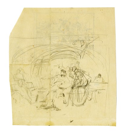  Francesco Vinea  (Forl, 1845 - Firenze, 1902) : Lotto composto di 25 disegni.  - Asta Arte Moderna e Contemporanea [Parte II] - Libreria Antiquaria Gonnelli - Casa d'Aste - Gonnelli Casa d'Aste