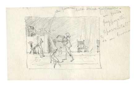  Francesco Vinea  (Forlì, 1845 - Firenze, 1902) : Lotto composto di 26 disegni.  - Asta Arte Moderna e Contemporanea [Parte II] - Libreria Antiquaria Gonnelli - Casa d'Aste - Gonnelli Casa d'Aste