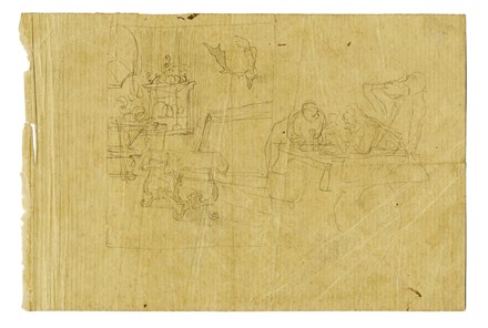  Francesco Vinea  (Forlì, 1845 - Firenze, 1902) : Lotto composto di 26 disegni.  - Asta Arte Moderna e Contemporanea [Parte II] - Libreria Antiquaria Gonnelli - Casa d'Aste - Gonnelli Casa d'Aste