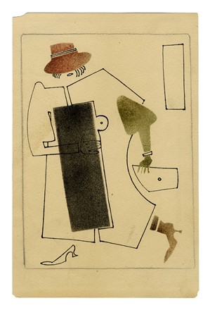  Vladimir Vasilévich Lebedev  (San Pietroburgo, 1891 - San Pietroburgo, 1867) : Lotto composto di 5 incisioni.  - Asta Arte Moderna e Contemporanea [Parte II] - Libreria Antiquaria Gonnelli - Casa d'Aste - Gonnelli Casa d'Aste