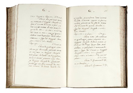 Leggi / nella materia degl'offizi / spettanti / al Consiglio eccellentissimo / de XL [o Quarantia] al criminale / contenute nel primo capitolare / de Pressidenti Sop.a Offizi [...].  - Auction Books, autographs and manuscripts - Libreria Antiquaria Gonnelli - Casa d'Aste - Gonnelli Casa d'Aste