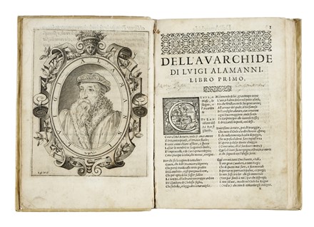  Alamanni Luigi : La avarchide.  - Asta Libri, autografi e manoscritti - Libreria Antiquaria Gonnelli - Casa d'Aste - Gonnelli Casa d'Aste