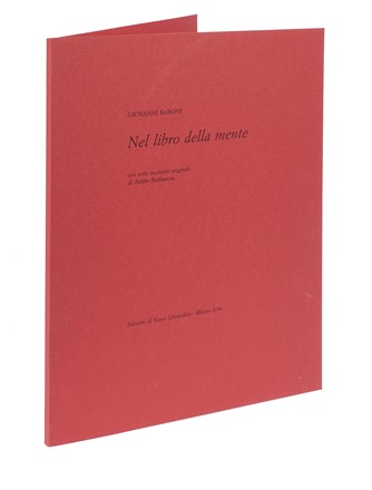  Raboni Giovanni : Nel libro della mente. Con sette incisioni di Attilio Steffanoni. Libro d'Artista, Collezionismo e Bibliografia  Attilio Steffanoni  - Auction Books, autographs and manuscripts - Libreria Antiquaria Gonnelli - Casa d'Aste - Gonnelli Casa d'Aste