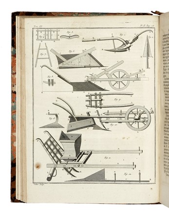  Rozier Jean Baptiste François : Cours complet d'agriculture, théorique, pratique, économique, et de médecine rurale et vétérinaire [...]. Tome premier (-Cinquième).  - Asta Libri, autografi e manoscritti - Libreria Antiquaria Gonnelli - Casa d'Aste - Gonnelli Casa d'Aste