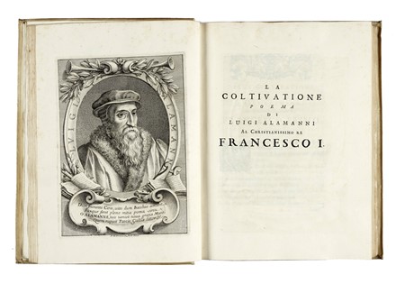  Alamanni Luigi : La coltivazione di Luigi Alamanni, e Le api di Giovanni Rucellai gentiluomini fiorentini.  - Asta Libri, autografi e manoscritti - Libreria Antiquaria Gonnelli - Casa d'Aste - Gonnelli Casa d'Aste