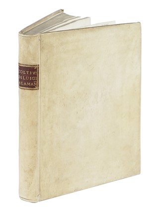  Alamanni Luigi : La coltivazione di Luigi Alamanni, e Le api di Giovanni Rucellai gentiluomini fiorentini.  - Asta Libri, autografi e manoscritti - Libreria Antiquaria Gonnelli - Casa d'Aste - Gonnelli Casa d'Aste