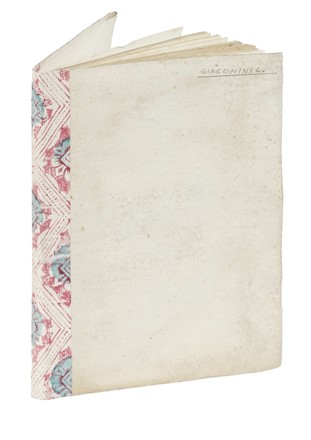  Baldini Baccio : Discorso sopra la mascherata della geneologia degli'iddei de' Gentili... Letteratura italiana, Letteratura  - Auction Books, autographs and manuscripts - Libreria Antiquaria Gonnelli - Casa d'Aste - Gonnelli Casa d'Aste