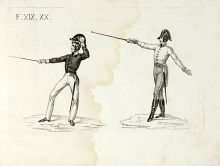  Gambogi Michele : Trattato sulla scherma. Opera [...] adorna di figure incise da Giuseppe Rados. Scherma, Figurato, Costume e moda, Feste - Folklore - Giochi - Sport, Collezionismo e Bibliografia, Arte  Giuseppe Rados  - Auction Books, autographs and manuscripts - Libreria Antiquaria Gonnelli - Casa d'Aste - Gonnelli Casa d'Aste