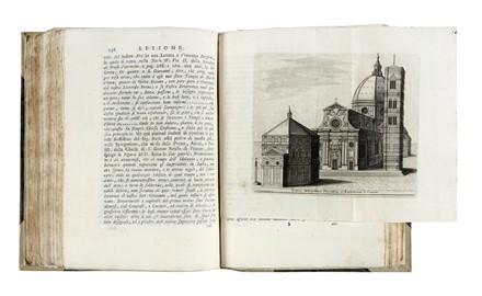  Lami Giovanni : Lezioni di antichità toscane e spezialmente della città di Firenze...  Ferdinando Gregori, Gapero Pecchioni, Francesco Fontani  - Asta Libri, autografi e manoscritti - Libreria Antiquaria Gonnelli - Casa d'Aste - Gonnelli Casa d'Aste