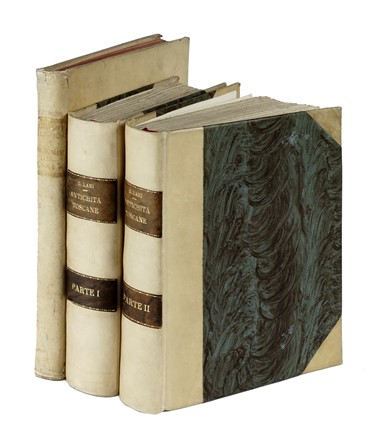  Lami Giovanni : Lezioni di antichità toscane e spezialmente della città di Firenze...  Ferdinando Gregori, Gapero Pecchioni, Francesco Fontani  - Asta Libri, autografi e manoscritti - Libreria Antiquaria Gonnelli - Casa d'Aste - Gonnelli Casa d'Aste