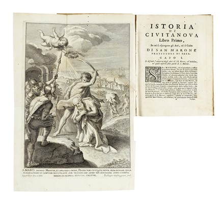  Marangoni Giovanni [e altri], Montfaucon Bernard (de) [e altri] : Lotto di 3 opere settecentesche dedicate a localit e regioni italiane.  - Asta Libri, autografi e manoscritti - Libreria Antiquaria Gonnelli - Casa d'Aste - Gonnelli Casa d'Aste