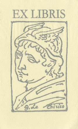  Giacomo Balla  (Torino, 1871 - Roma, 1958) : Lotto composto di 41 ex libris.  Giorgio De Chirico  (Volos, 1888 - Roma, 1978), Antonio Moroni, Italo Zetti  (Firenze, 1913 - Casore del Monte, 1978)  - Auction Ancient, Oriental, Modern and Contemporary Art  [II part] - Libreria Antiquaria Gonnelli - Casa d'Aste - Gonnelli Casa d'Aste