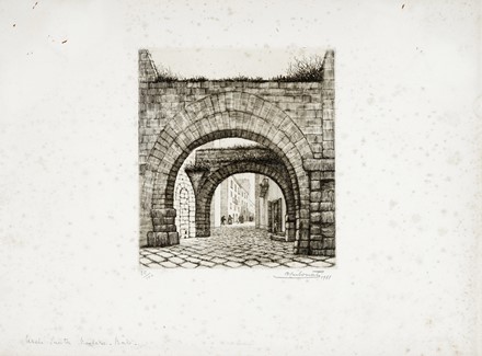  Antonio Carbonati  (Mantova, 1893 - Roma, 1956) : Lotto composto di 5 incisioni.  Arturo Checchi  (Fucecchio, 1886 - Perugia, 1971)  - Auction Ancient, Oriental, Modern and Contemporary Art  [II part] - Libreria Antiquaria Gonnelli - Casa d'Aste - Gonnelli Casa d'Aste