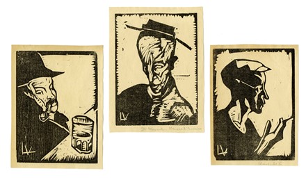  Lorenzo Viani  (Viareggio, 1882 - Ostia, 1936) : Lotto composto di 11 incisioni.  - Asta Arte Antica, Orientale, Moderna e Contemporanea [parte II] - Libreria Antiquaria Gonnelli - Casa d'Aste - Gonnelli Casa d'Aste