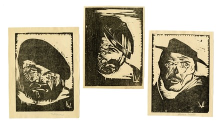  Lorenzo Viani  (Viareggio, 1882 - Ostia, 1936) : Lotto composto di 11 incisioni.  - Asta Arte Antica, Orientale, Moderna e Contemporanea [parte II] - Libreria Antiquaria Gonnelli - Casa d'Aste - Gonnelli Casa d'Aste