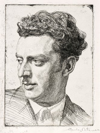  Carlo Alberto Petrucci  (Roma, 1881 - 1963) : Lotto composto di 18 incisioni ed 1 disegno.  - Auction Ancient, Oriental, Modern and Contemporary Art  [II part] - Libreria Antiquaria Gonnelli - Casa d'Aste - Gonnelli Casa d'Aste